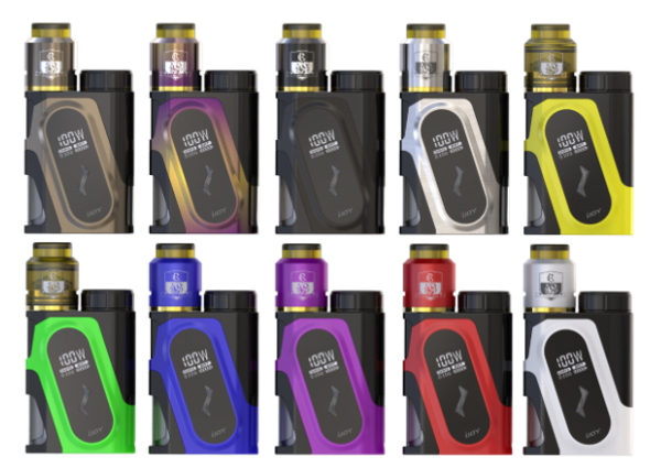 IJOY Capo 100W TC Squonk Vaping Kit Colours