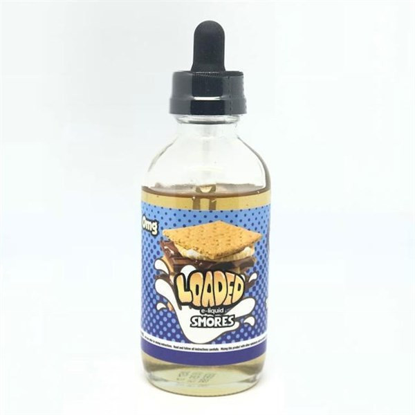 Loaded Smores Donuts E Liquid (Zero Nicotine) By Ruthless Vapor 1 x 120ml Dropper Bottle