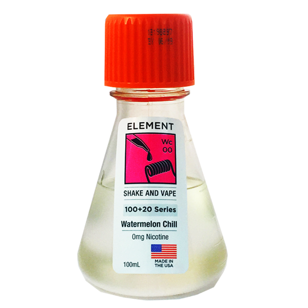 Element 100+20 Series Flask E Liquid – Watermelon Chill 100ml