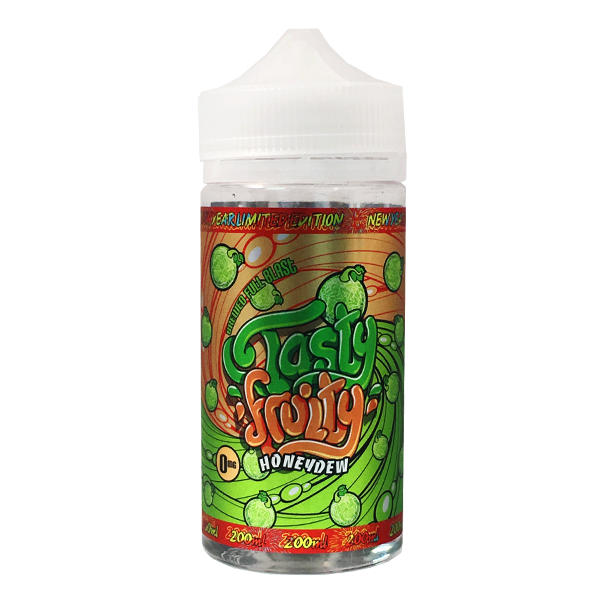 Honeydew 200ml (240ml with 4 x 10ml nicotine shots to make 3mg)  by Tasty Fruity E Liquids Only £19.99 (FREE NICOTINE SHOTS)