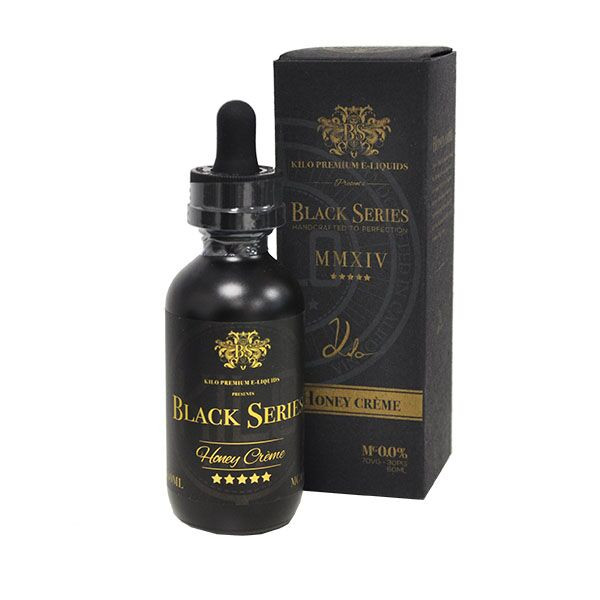 Honey Cream E Liquid 50ml Shortfill by Kilo Black Series (Zero Nicotine)