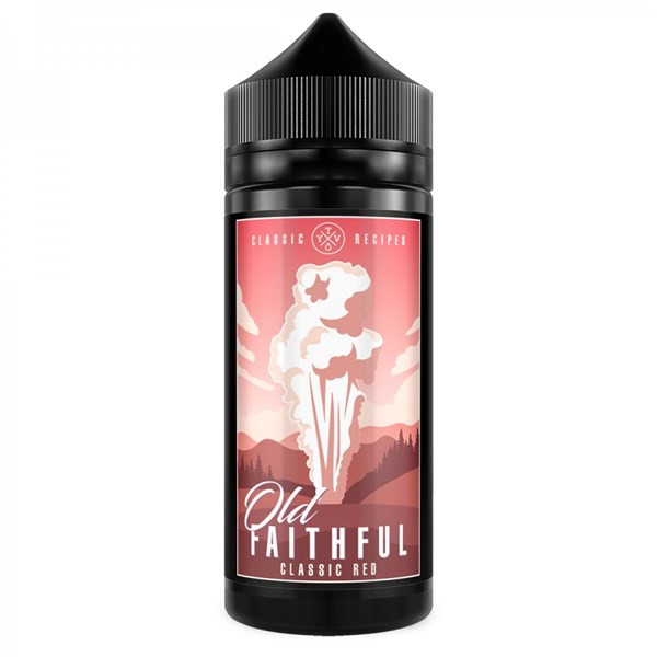 Classic Red E Liquid 100ml(120ml with 2 x 10ml nicotine shots to make 3mg Shortfill by Old Faithful