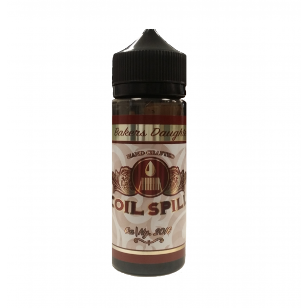 Bakers Daughter E Liquid 100ml (120ml with 2 x 10ml nicotine shots to make 3mg) Shortfill by Coil Spill