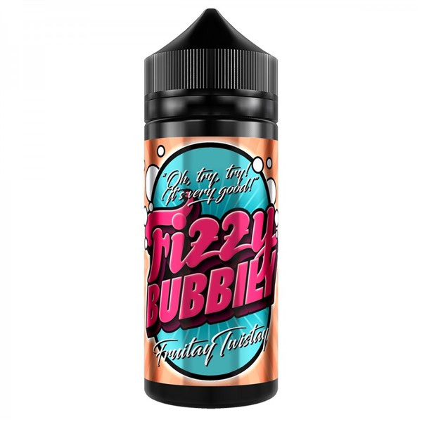 Fruitay Twistay E Liquid 100ml (120ml with 2 x 10ml nicotine shots to make 3mg) Shortfill by Fizzy Bubbily