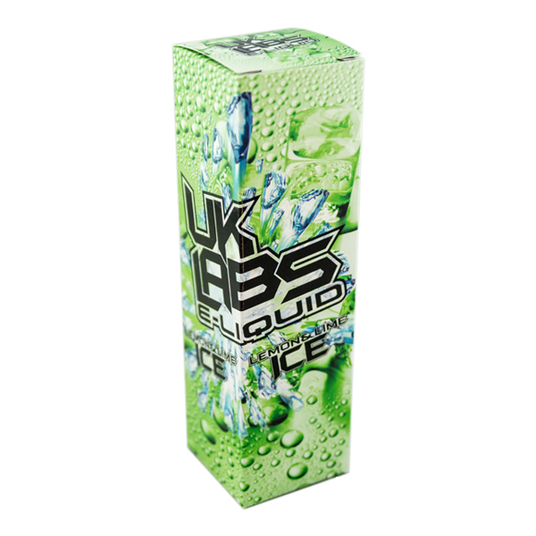 Lemon & Lime Ice 50ml (60ml with 1 x 10ml nicotine shots to make 3mg) Shortfill By UK Labs