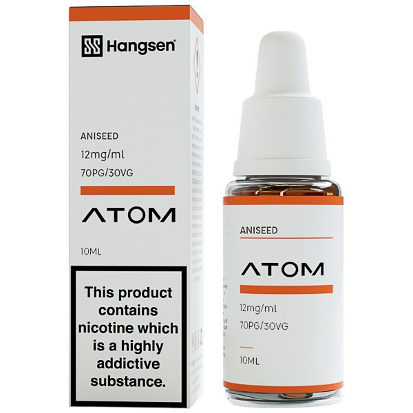 Hangsen Aniseed E Liquid 10ml (Atom Series 70PG 30 VG)