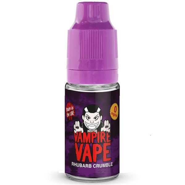 Rhubarb Crumble E Liquid 10ml By Vampire Vape