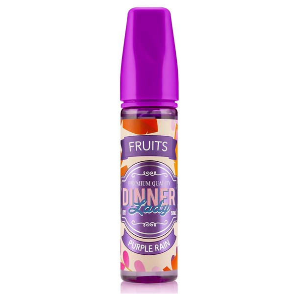 Purple Rain 50ml (60ml/3mg with use of Free 10ml/18mg Nic Shot) By Dinner Lady