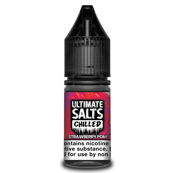 Strawberry Pom Chilled - Ultimate Salts - 10ml Nic Salts