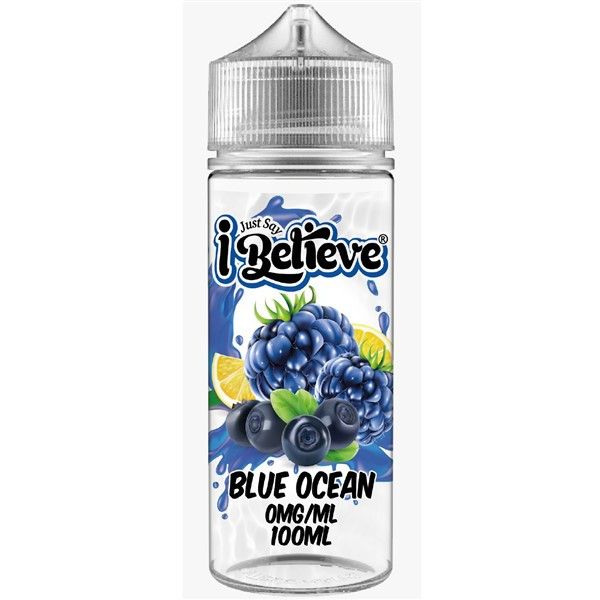 Blue Ocean E Liquid 100ml Shortfill By Just Say I Believe