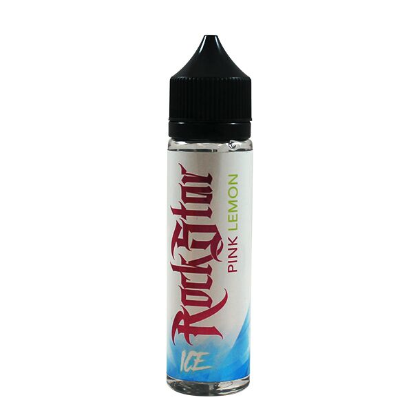 Pink Lemon Ice E-Liquid 50ml (60ml with 1 x 10ml 18mg Nicotine Shot making 3mg liquid) Shortfill by Rockstar Vape