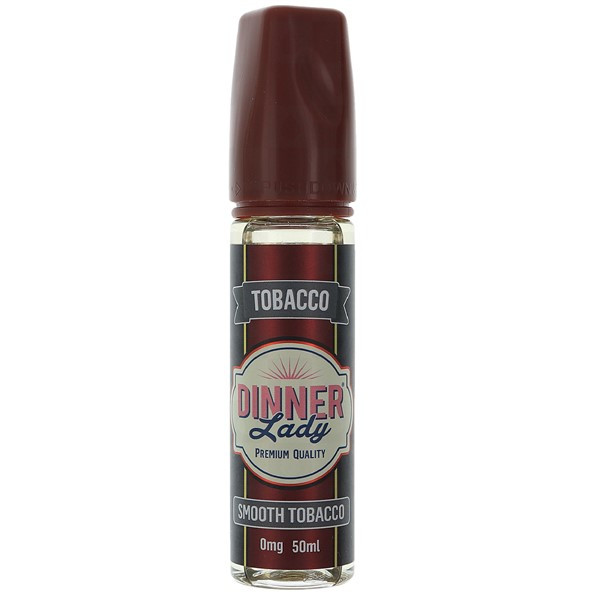 Smooth Tobacco E Liquid 50ml Shortfill by Dinner Lady