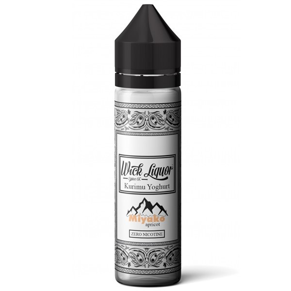 Miyako Apricot Kurimu Yoghurt E Liquid 50ml Shortfill by Wick Liquor