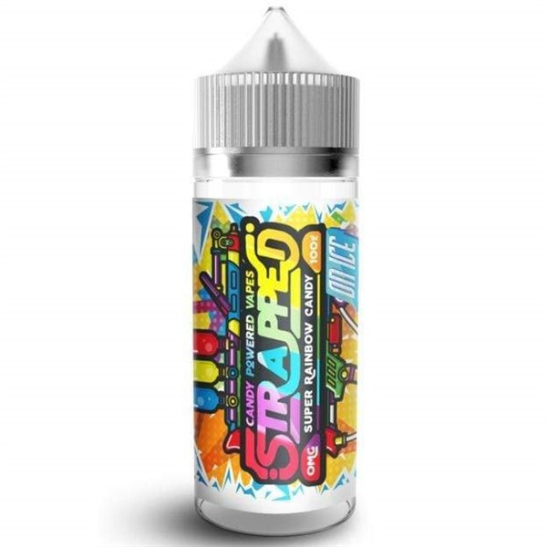 Super Rainbow Candy On Ice E Liquid 100ml by Strapped