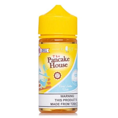 French Vanilla Stacks E Liquid 80ml By The Pancake House