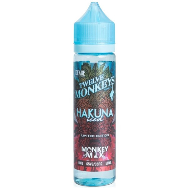 Hakuna Iced E Liquid 50ml By Twelve Monkeys