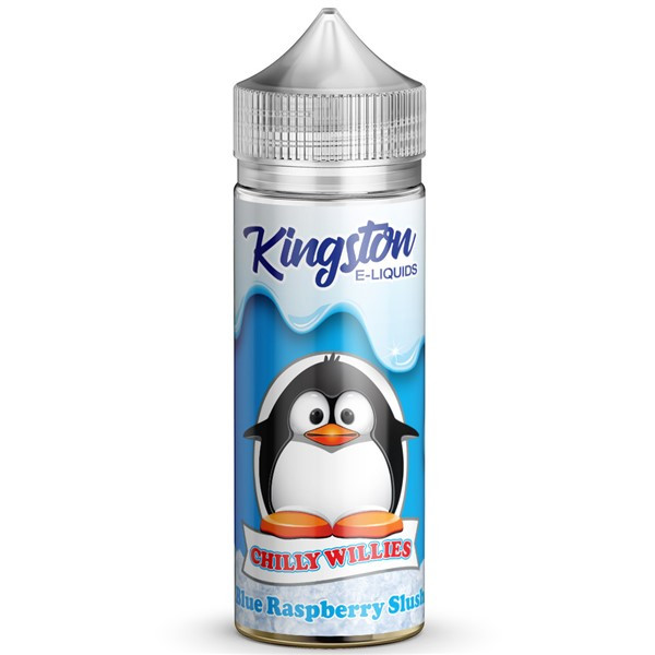 Blue Raspberry Slush E Liquid 100ml by Kingston Chilly Willies