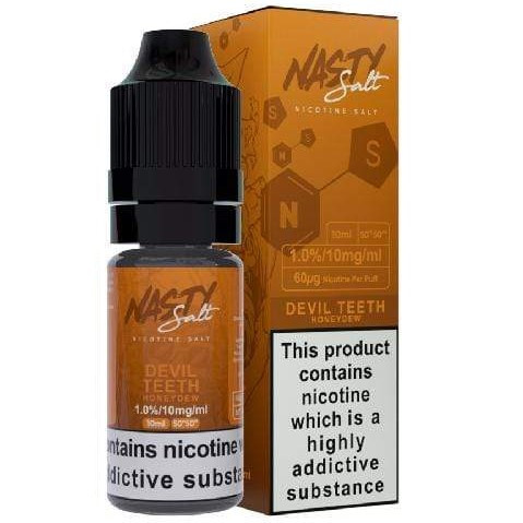 Devil Teeth Nic Salt E Liquid 10ml By Nasty Juice