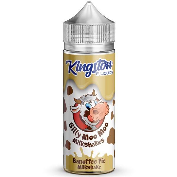 Banoffee Pie Milkshakes E Liquid 100ml by Kingston Silly Moo Moo