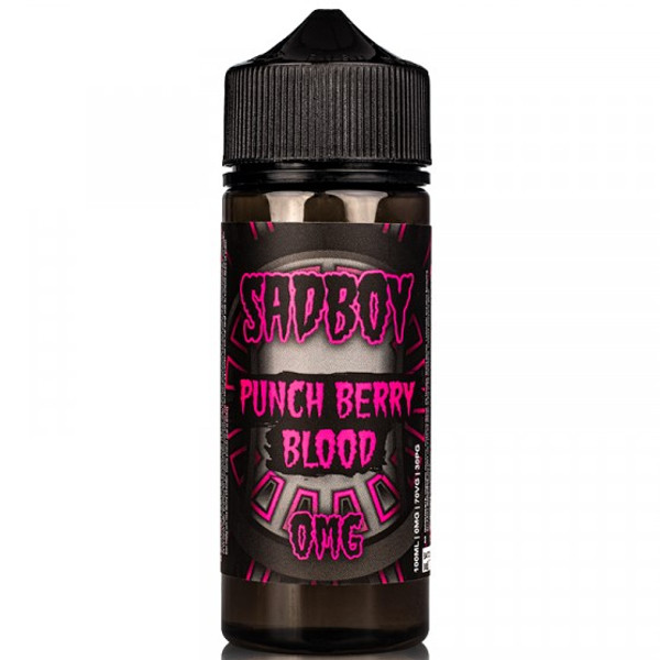 Punch Berry Blood E Liquid 100ml Shortfill By Sadboy
