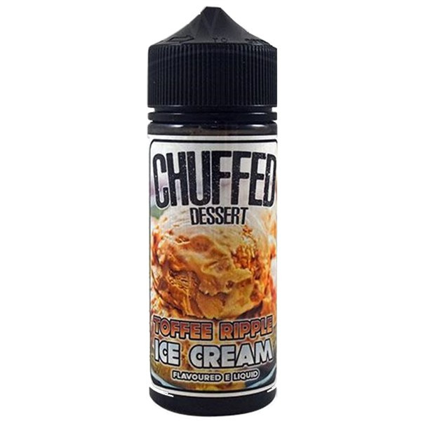 Toffee Ripple Ice Cream E Liquid 100ml by Chuffed Desserts