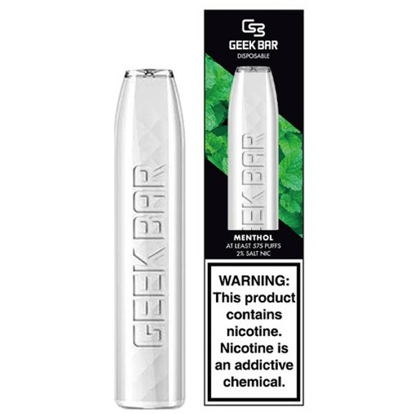 Menthol Geek Bar Disposable Pod Device By Geek Vape