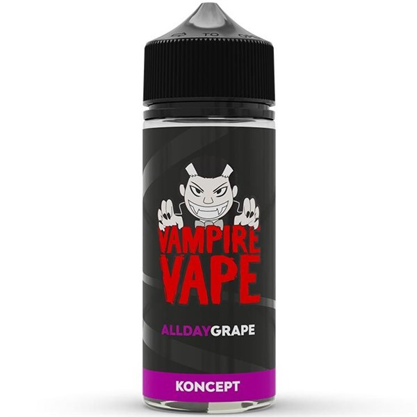 All Day Grape E Liquid 100ml By Koncept Vampire Vape