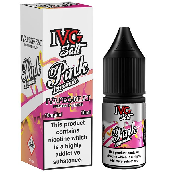 Pink Lemonade Nic Salt E Liquid 10ml By I VG