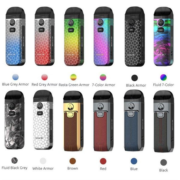 Smok Nord 4 Vape Kit Colour Options