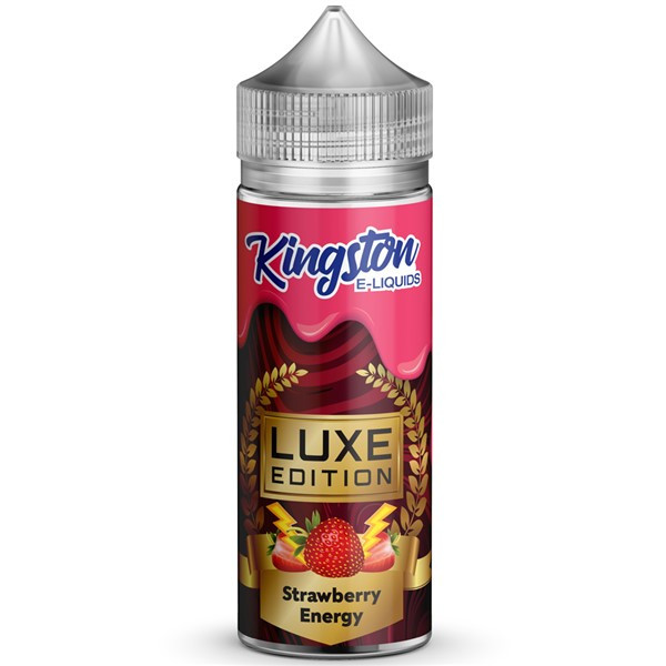 Strawberry Energy E Liquid 100ml by Kingston Luxe Edition