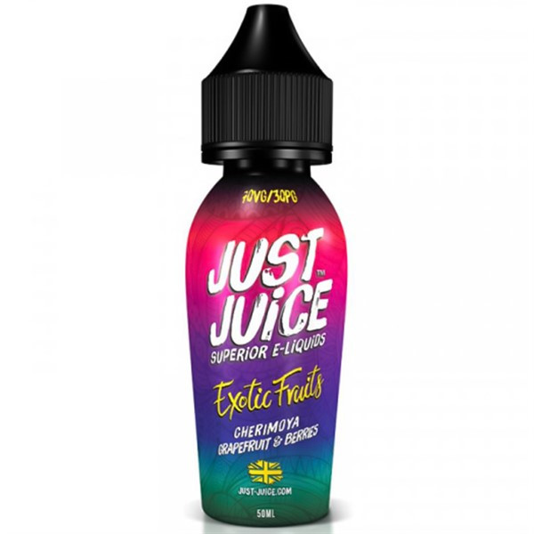 Cherimoya Grapefruit & Berries E Liquid 50ml Shortfill by Just Juice Exotic Fruits