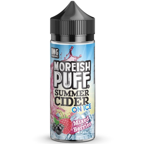 Mixed Berries Summer Cider On Ice E Liquid 100ml by Moreish Puff