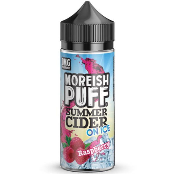 Raspberry Summer Cider On Ice E Liquid 100ml by Moreish Puff