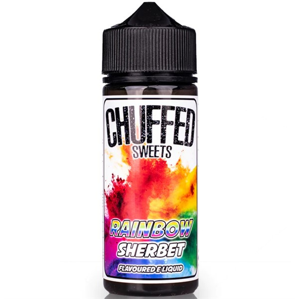 Rainbow Sherbet E Liquid 100ml by Chuffed Sweets