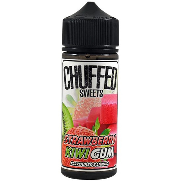 Strawberry Kiwi Gum E Liquid 100ml by Chuffed Sweets
