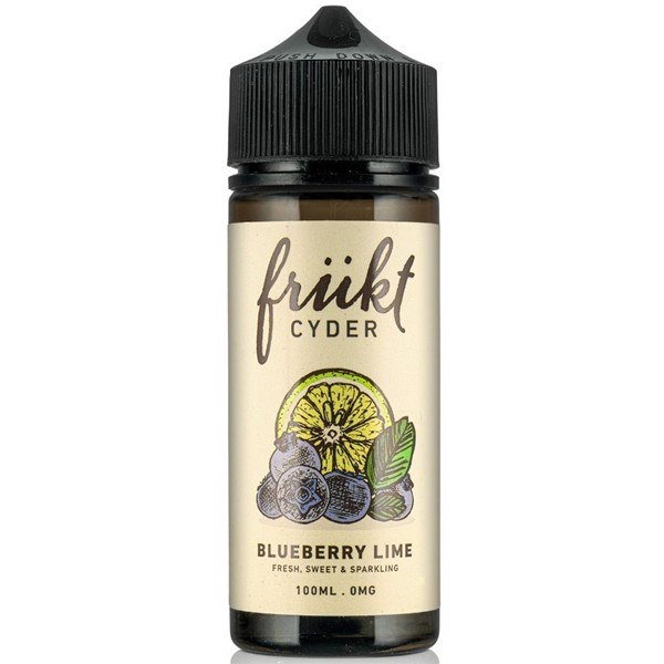Blueberry & Lime E Liquid 100ml by Frukt Cyder