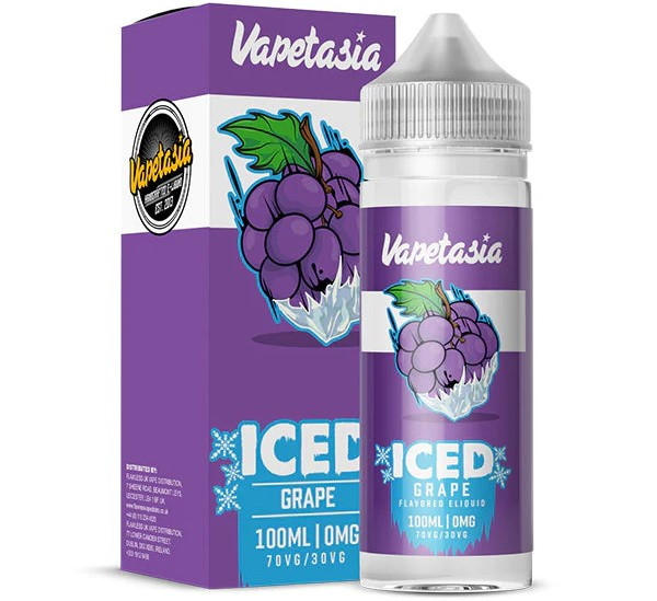 Iced Grape E Liquid 100ml By Vapetasia