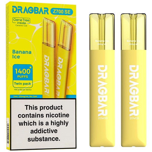 Banana Ice ZOVOO Drag Bar Z700 SE Disposable Vape