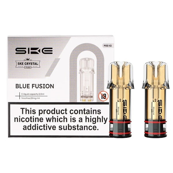 Blue Fusion SKE Crystal Plus Pods (Twin Pack)