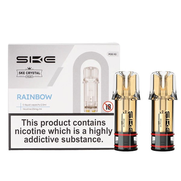 Rainbow SKE Crystal Plus Pods (Twin Pack)