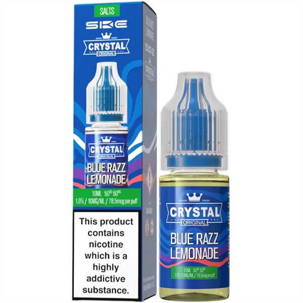 SKE Crystal Blue Razz Lemonade Nic Salt E Liquid