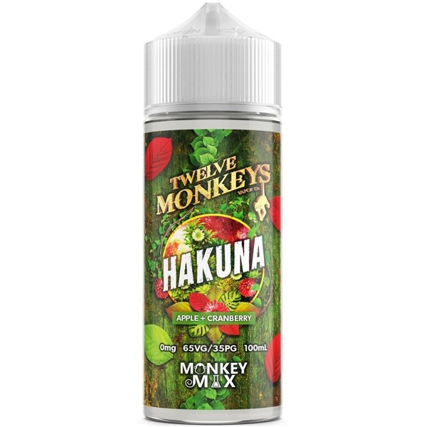 Hakuna E Liquid 100ml By Twelve Monkeys