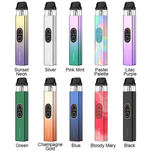Vaporesso XROS 4 Pod Vape Kit Colour Options