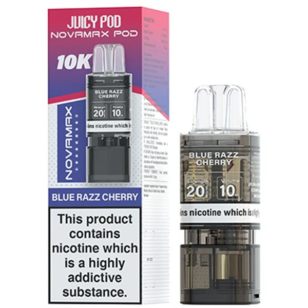 Juicy Pod Novamax 10K Replacement Pre-filled E Liquid Pod