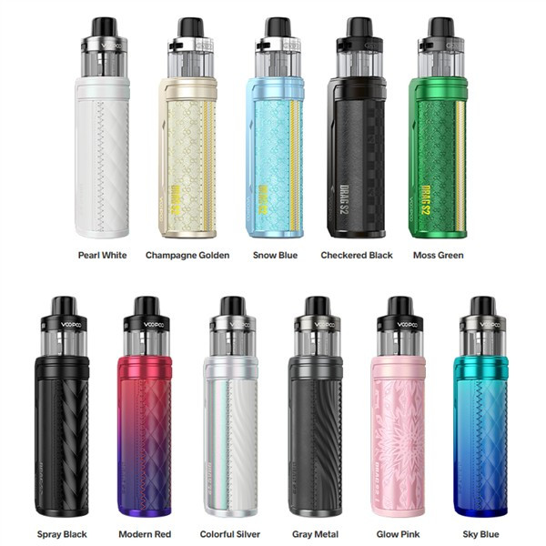 VooPoo Drag S2 Pod Vape Kit Colour Options