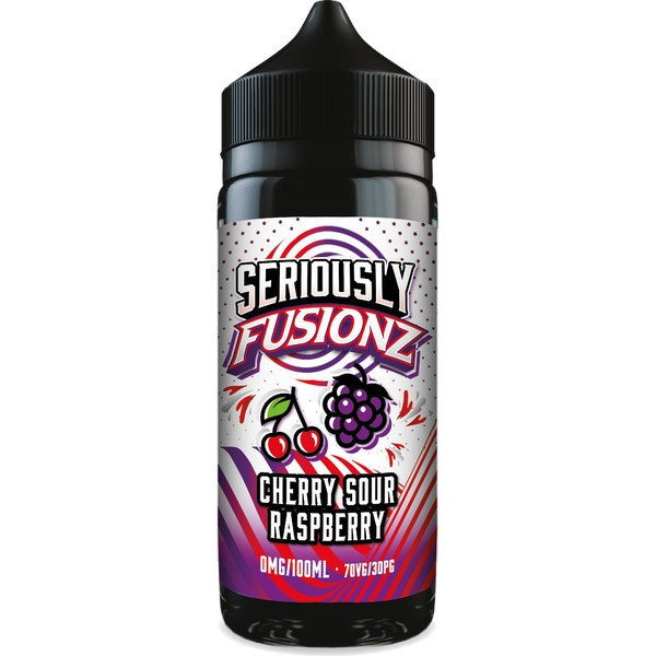 Cherry Sour Raspberry E Liquid 100ml by Seriously Fusionz