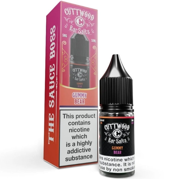 Cuttwood Bar Salts Gummy Bear Nic Salt E Liquid 10ml 