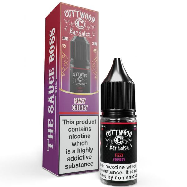 Cuttwood Bar Salts Fizzy Cherry Nic Salt E Liquid 10ml
