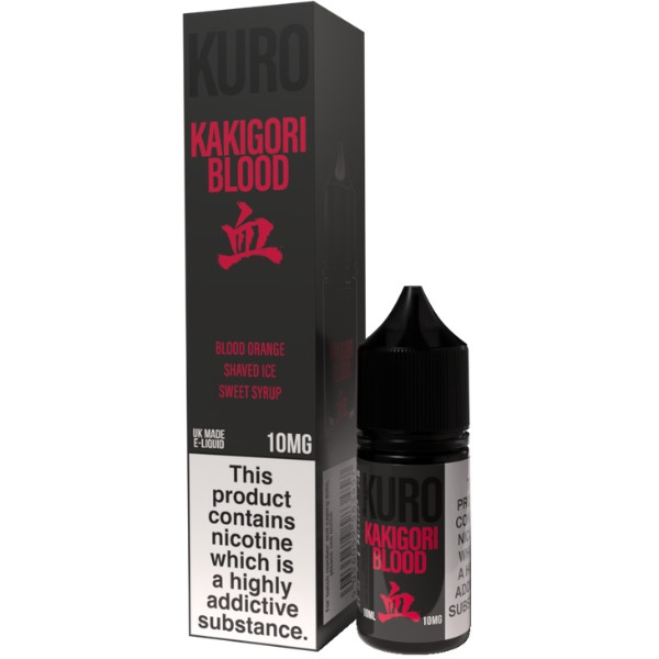 Kuro Kakigori Blood Nic Salt E Liquid 10ml