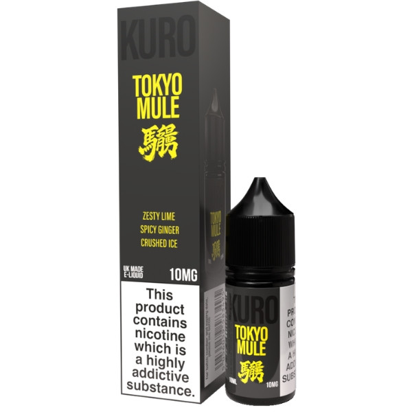 Kuro Tokyo Mule Nic Salt E Liquid 10ml